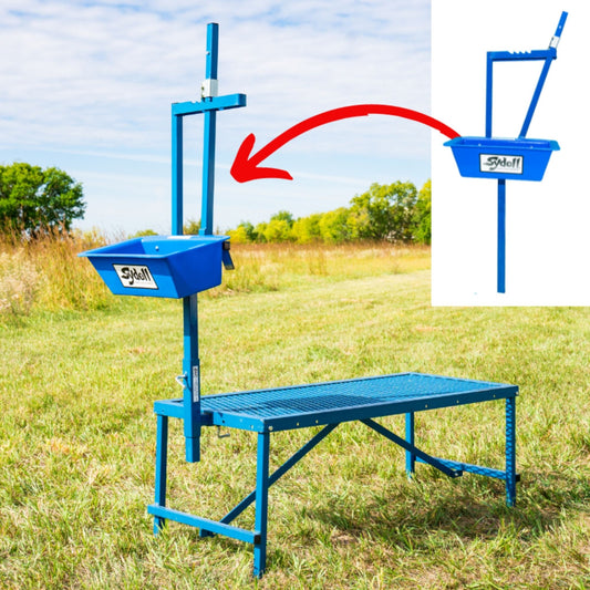 Milking Head Piece with 1' Poly Feeder Set for Sheep & Goats | Sydell #0735 / #AL0735