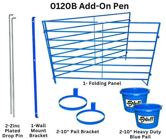 Sheep and goat kidding pen setup designed for safer handling and routine management