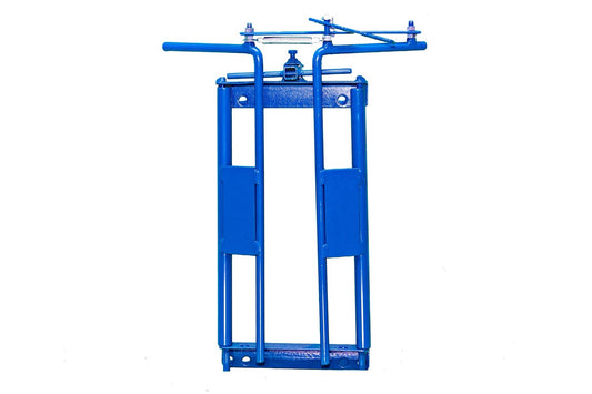Sheep and goat handling equipment setup designed for safer handling and routine management