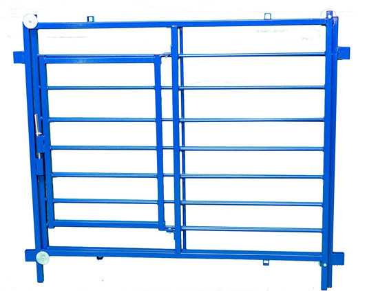 Sheep and goat handling equipment setup designed for safer handling and routine management