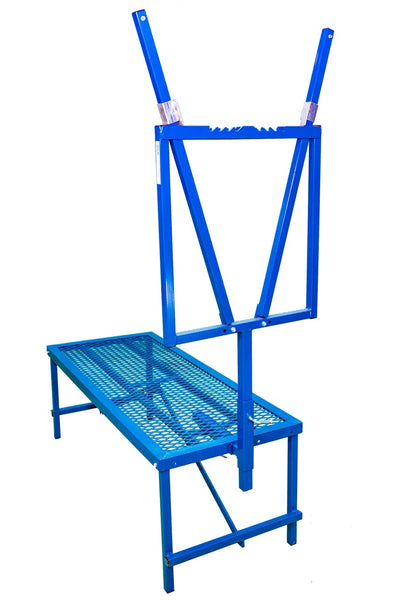 Horned Stock Stanchion with a 48