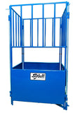 Sydell small square bale feeder for goat and sheep livestock bale feeder