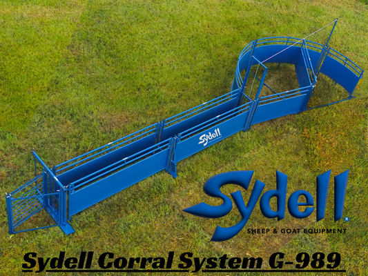 System G Working System (989) sheep and goat working system for livestock handling and animal flow