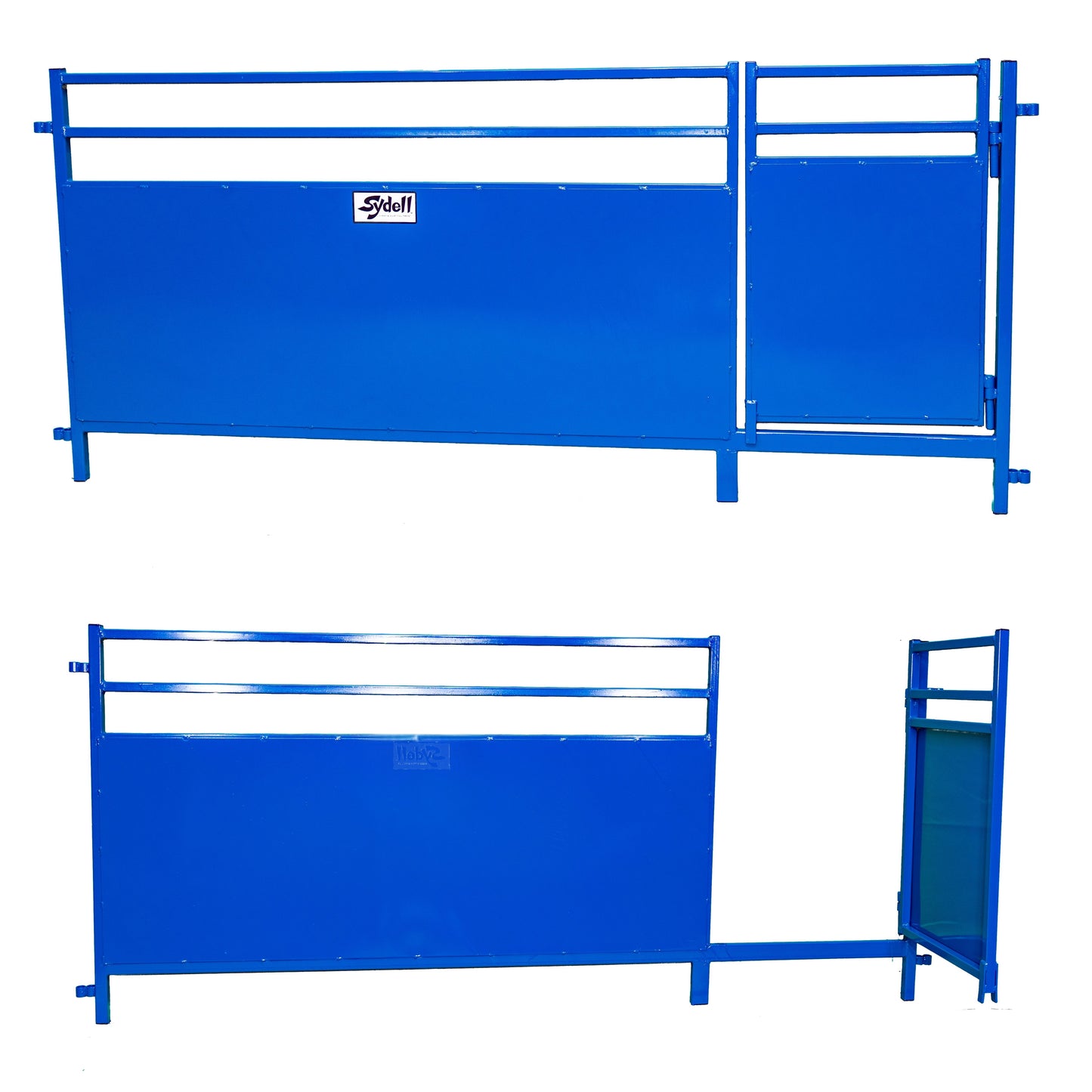 Solid Panel with Walk-Thru Gate 74 7/8" × 42" Left or Right Gate Orientation 0950DWTL 0950DWTR for Sheep & Goats | Sydell #0950DWTL / #0950DWTR