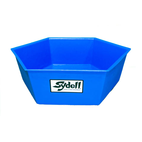 Sydell goat and sheep six sided poly tub feeder