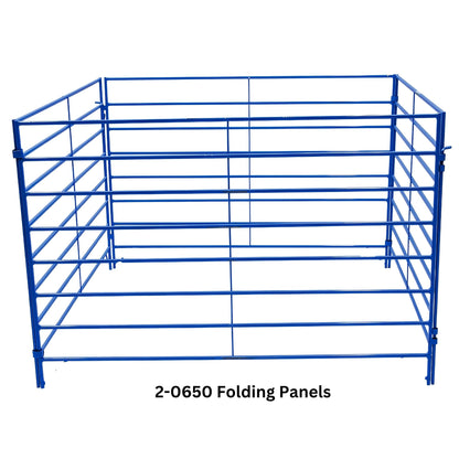 Folding Starter Lambing & Kidding Pen - Wall-Mount for Sheep & Goats | Sydell #0120A / #0120A-G