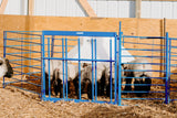 Sydell Adjustable Roller Creep Gate for lambing and kidding pens sheep goat equipment