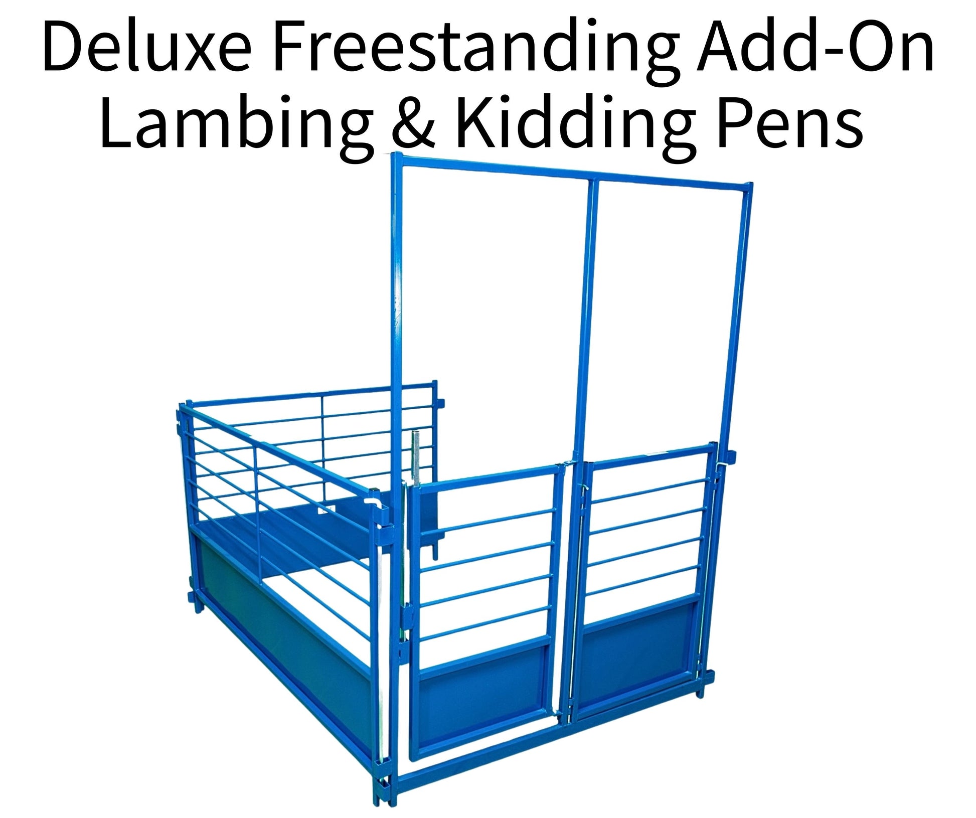 Deluxe Freestanding Add-On Lambing & Kidding Pens | Sydell sheep and goat lambing pen for livestock handling and animal flow