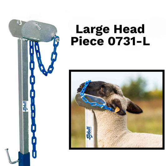 Large Head Piece 0731-L for Sheep & Goats | Sydell #0731-L