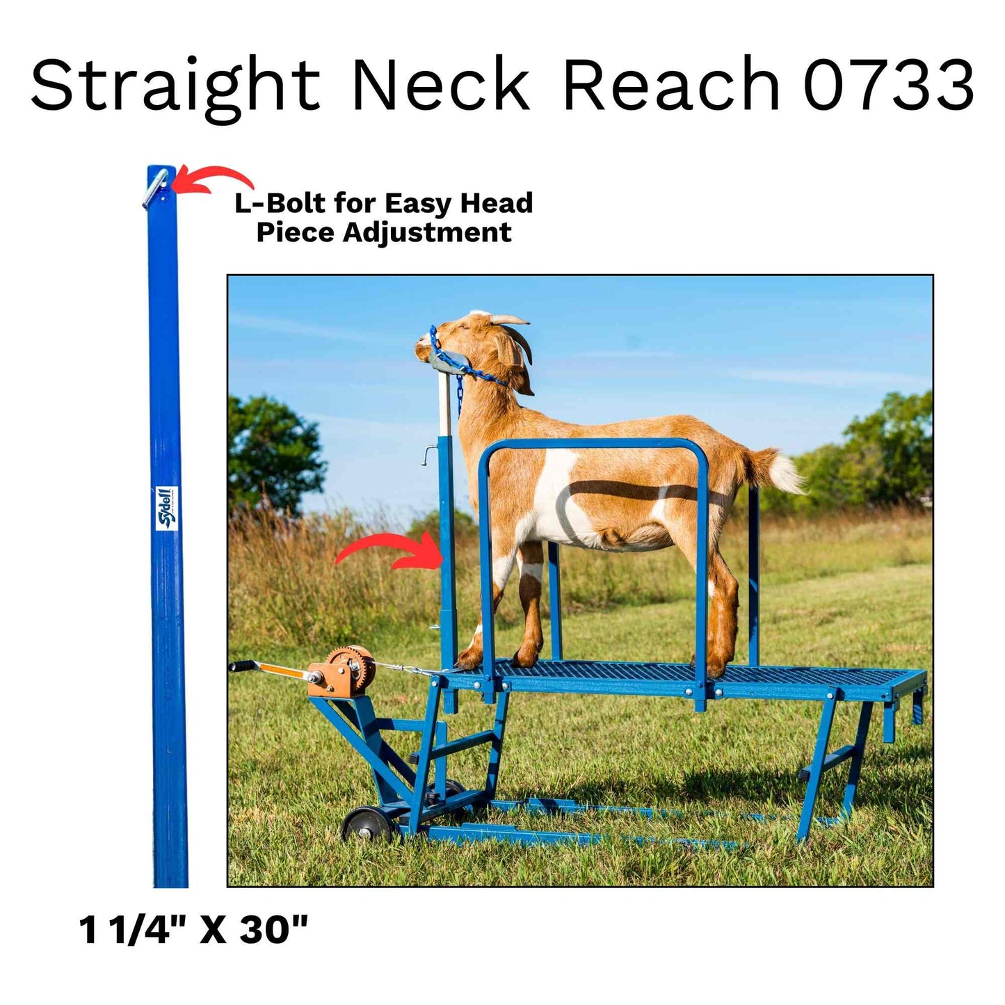 Straight Neck Reach for Sheep & Goats | Sydell #0733