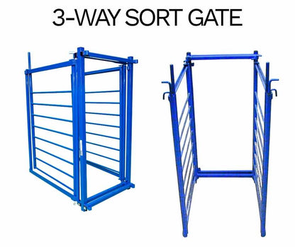 3-Way Sorting Gate for Sheep & Goats | Sydell #0915 / #0915-G