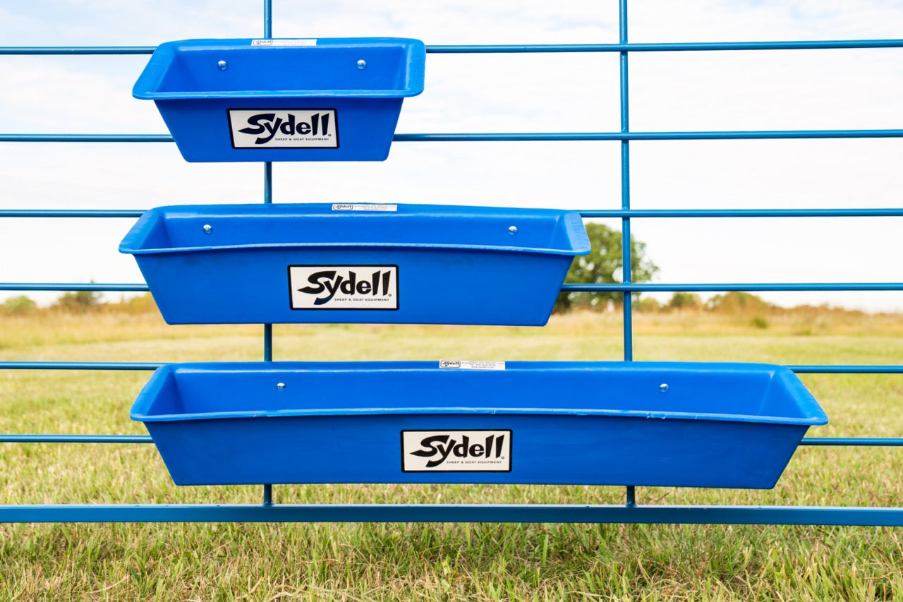 Detail view of livestock equipment connection and adjustable components for sheep and goats