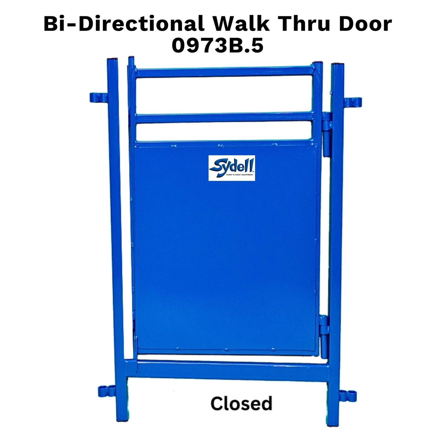 Walk Thru Bi-Directional Alley Gate for Sheep & Goats | Sydell #0973B.5 / #0973B.5-G