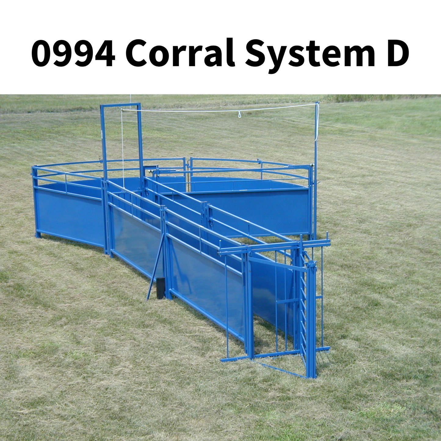 Complete Corral Working System D for Sheep & Goats | Sydell #0994