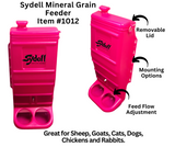 Pink Mineral Grain Feeder 1012