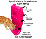 Pink Mineral Grain Feeder 1012