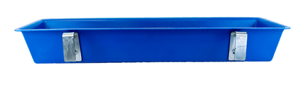 3' Poly Trough (1023) installed in barn layout for efficient sheep and goat handling