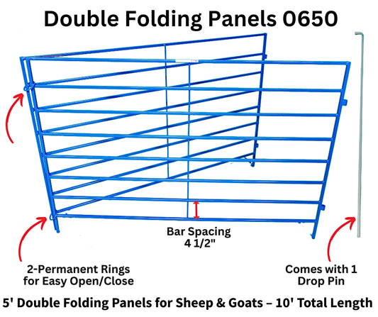 Sheep and goat handling equipment setup designed for safer handling and routine management