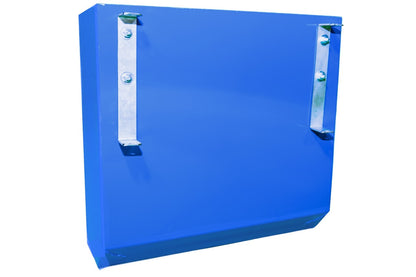 Sheep and goat grain feeder setup designed for safer handling and routine management