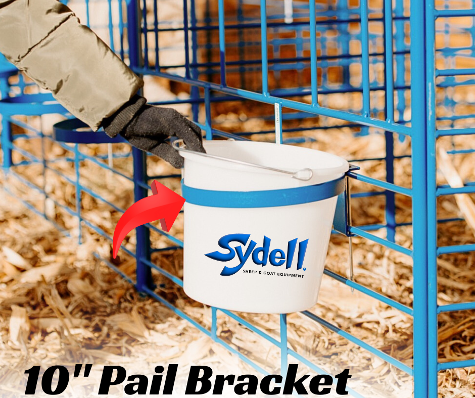 10” Dia. Pail Bracket (220) sheep and goat livestock equipment for livestock handling and animal flow