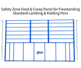 4' or 5' Feed Creep Panel for Sheep & Goats w/ (2) Drop Pins | Sydell Item #0400-4T, 0400-5T