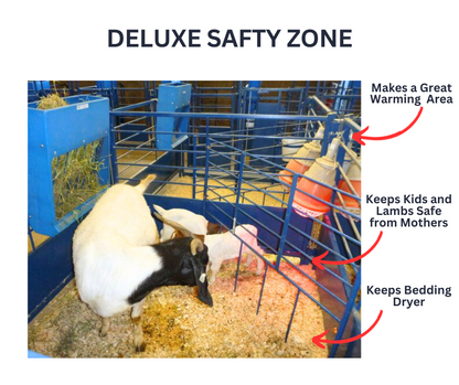 Sydell goat and sheep equipment farm handling livestock pens lambing kidding pens panel safety zone add-on pen