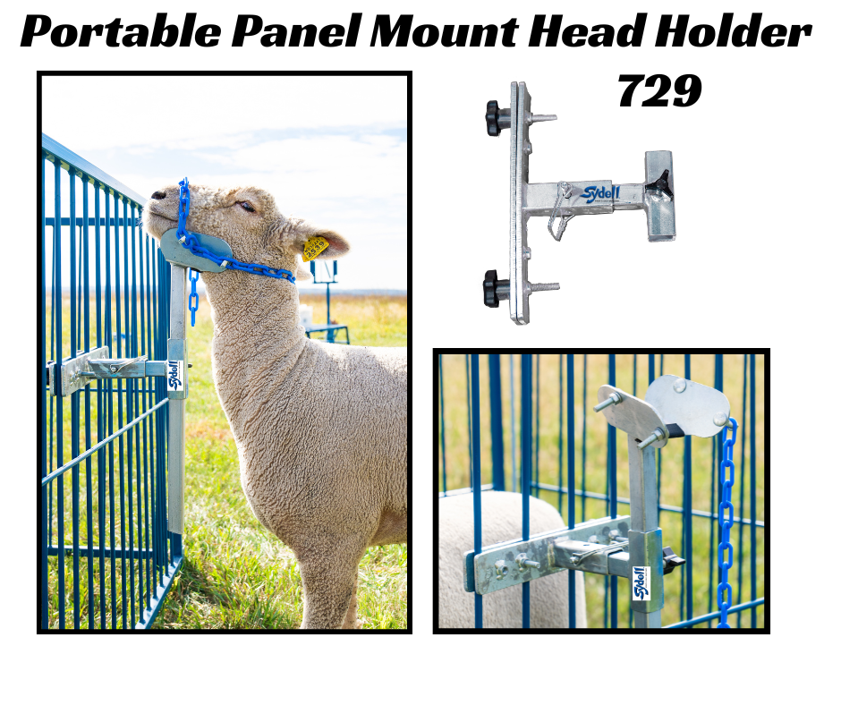 Portable Panel Mount Head Holder (729) Head Piece not included!