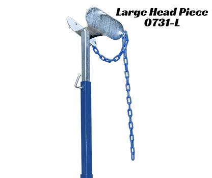 Sheep and goat handling equipment setup designed for safer handling and routine management