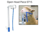 Open Head Piece for Sheep & Goats 0715