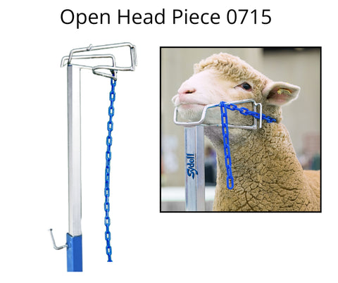 Open Head Piece for Sheep & Goats 0715