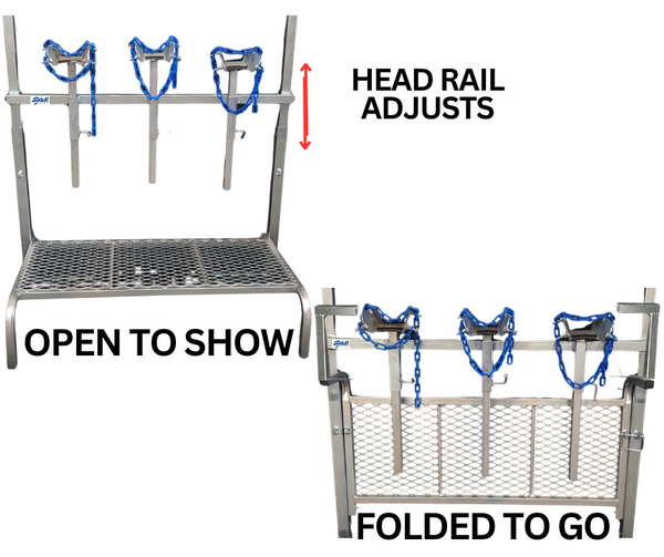 Showman's Best Fold and Go Show Rail (739) Sydell, Inc