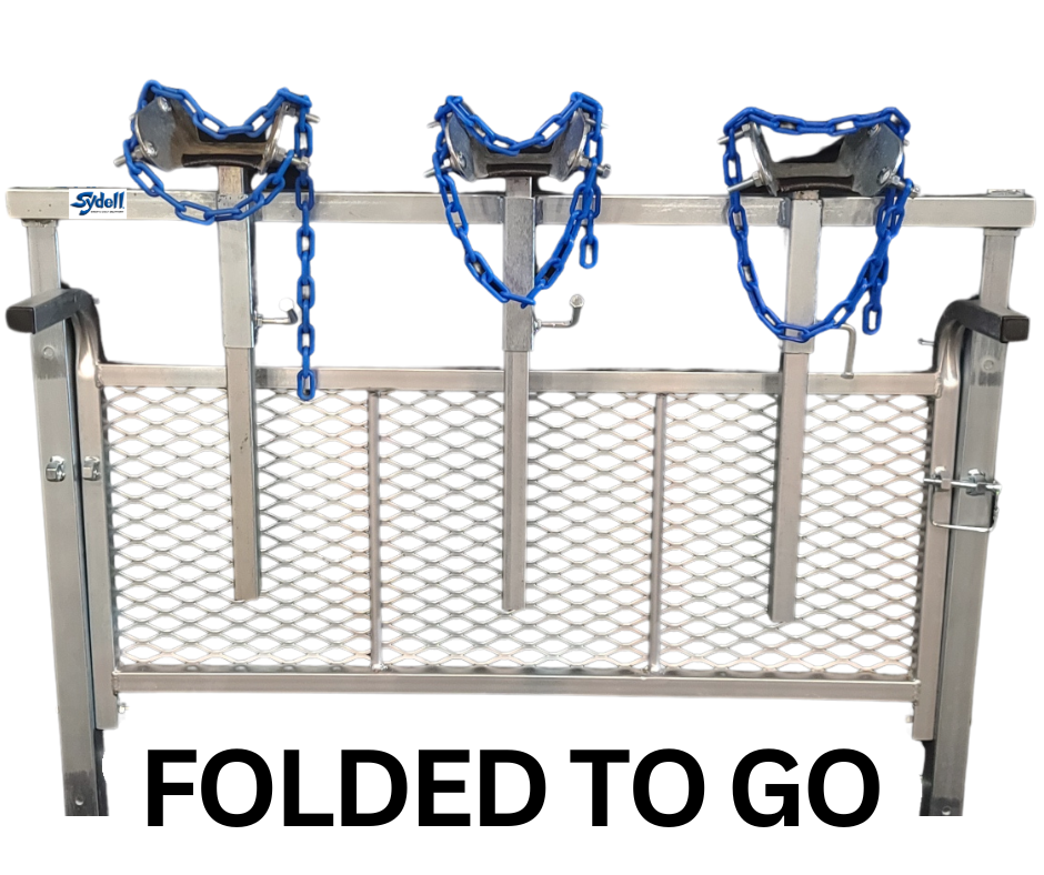 Goat Rails Showman's Best Fold and Go Show | Sheep & Goat Show Equipment | Sydell ...