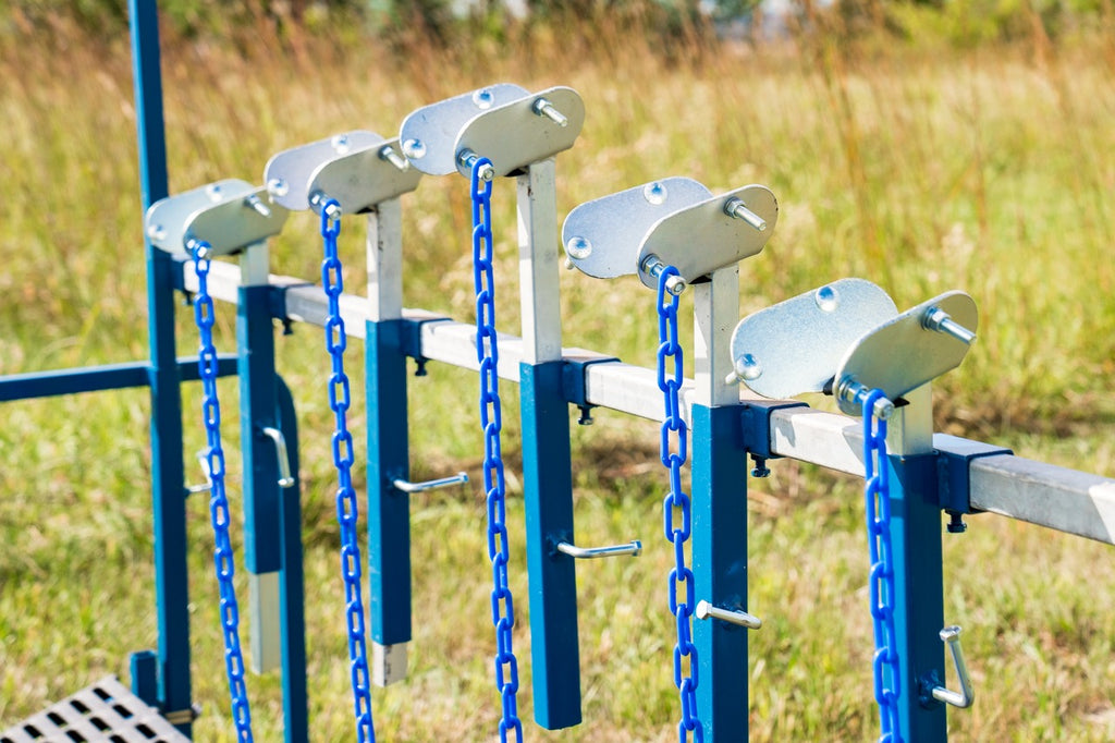 5-Head Show Rail (740-5COMP) | Sheep & Goat Show Equipment | Sydell ...