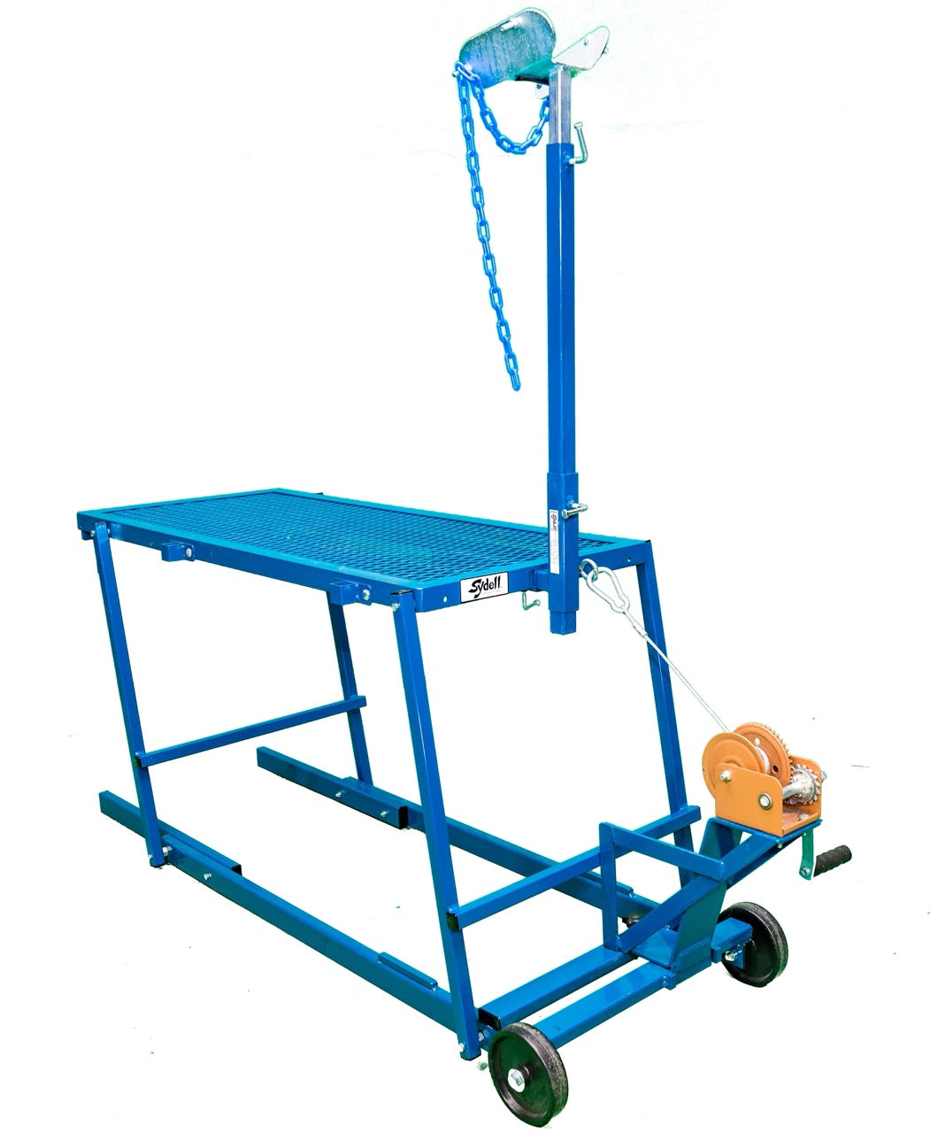 Winch Blocking Stand - up to 30 | Sheep & Goat Show Equipment