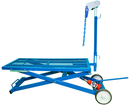 Hydraulic Stand (780) sheep and goat livestock grooming stand for livestock handling and animal flow