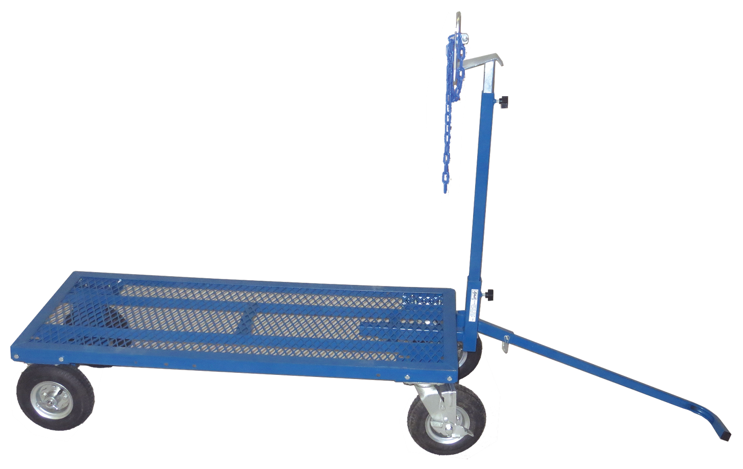 Detail view of livestock equipment connection and adjustable components for sheep and goats