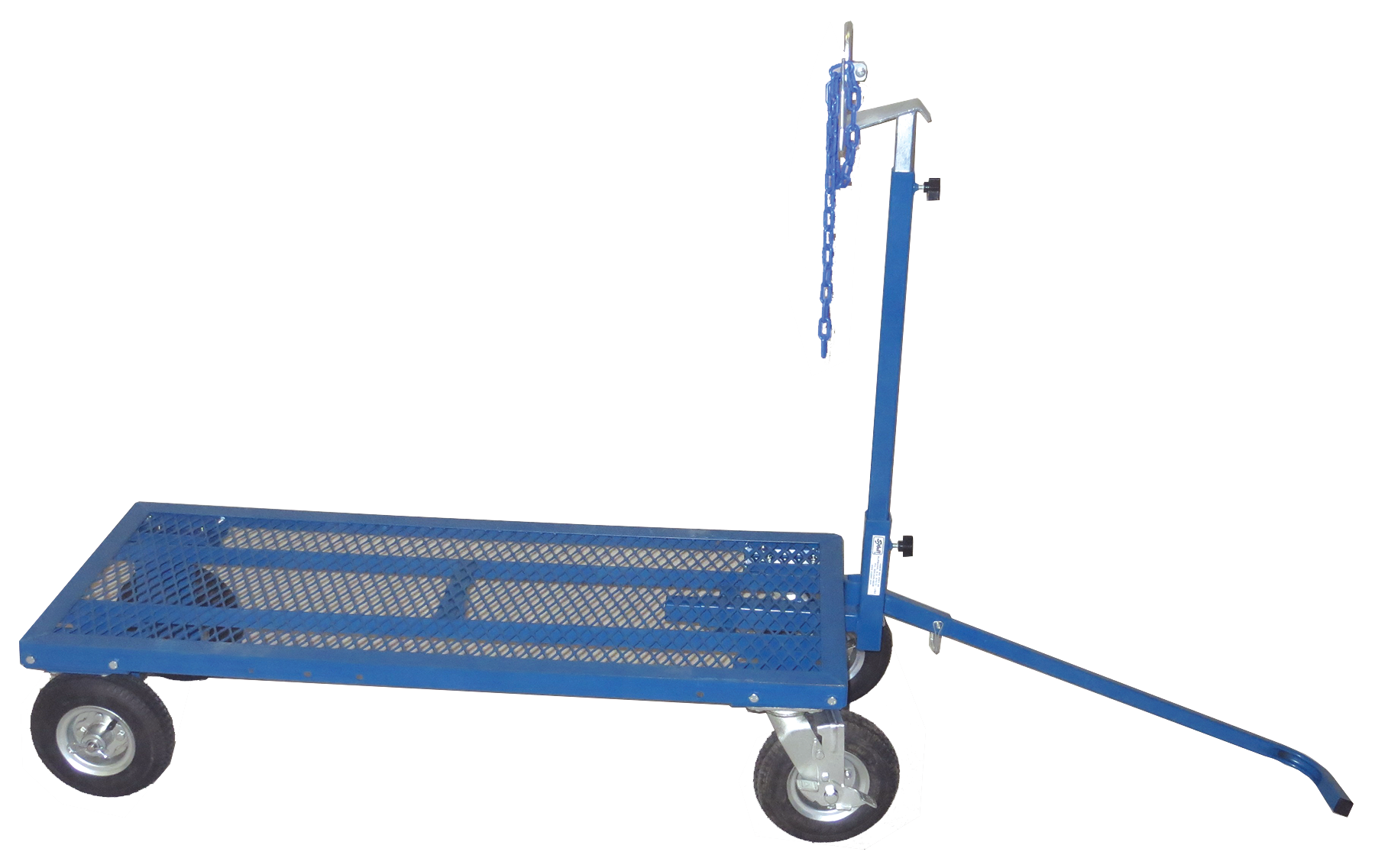 Detail view of livestock equipment connection and adjustable components for sheep and goats