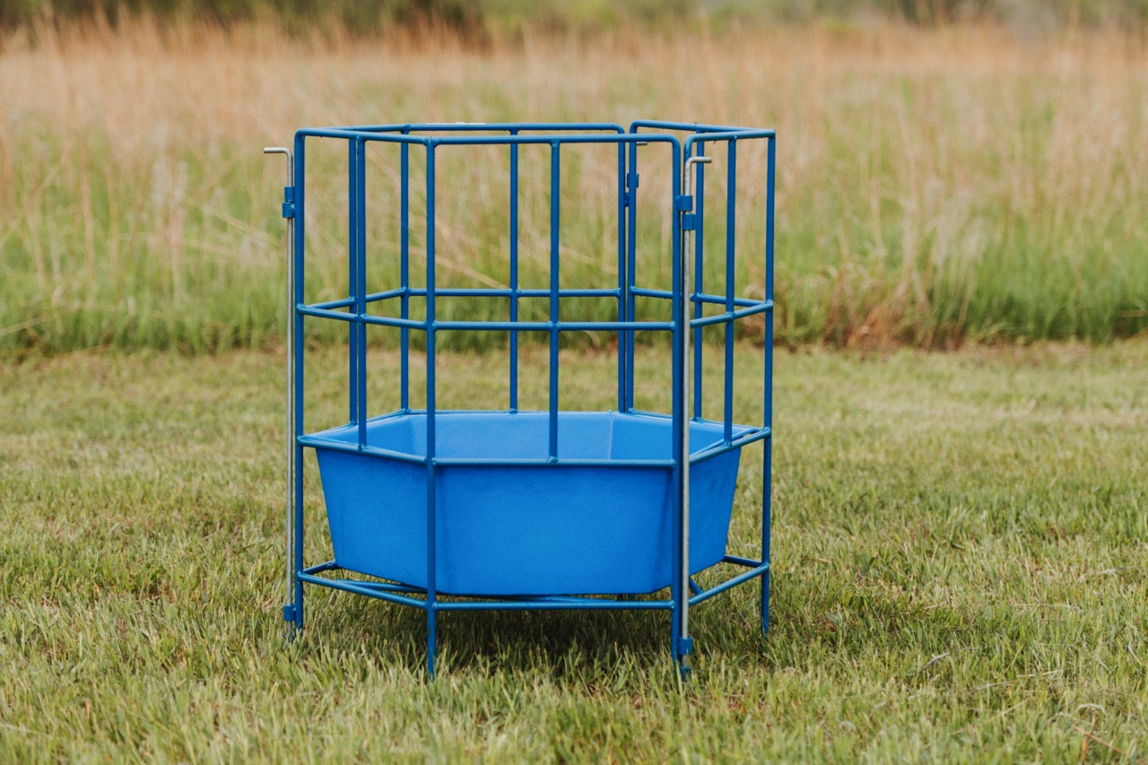 6-Sided Sectional Feeder w/Poly for Sheep & Goats | Sydell