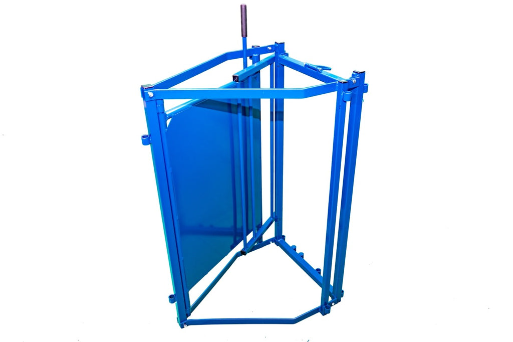 Sydell deluxe two-way sorting gate for herding sheep or goats on a livestock farm
