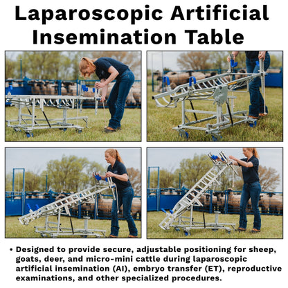 Sydell 0929 Laparoscopic AI & Embryo Transfer Table