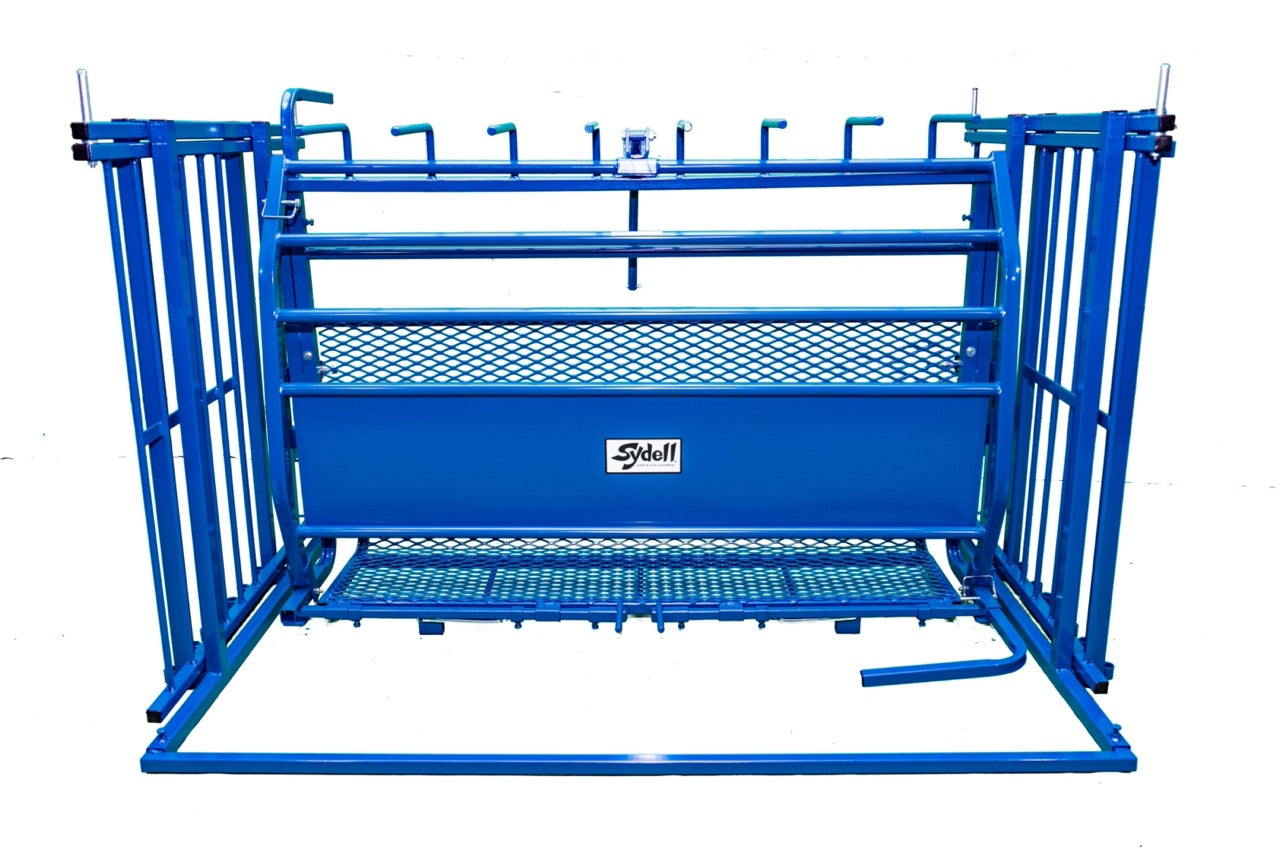 Sydell tilt table for goat and sheep care livestock equipment