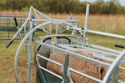 Sydell Deluxe Spin Doctor for tilting goats and sheep for hoof trimming sheep and goat equipment