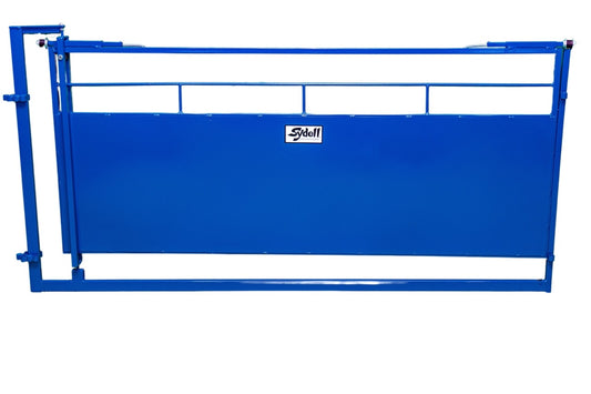 Sydell 8 foot slide and swing gate for goats and sheep farm equipment