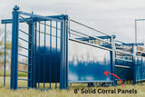 Sydell solid corral panel for livestock herding sheep and goat corralling 
