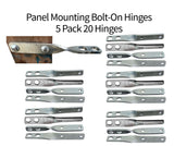 Panel Mounting Bolt-On Hinges – Set of 4 (Item #0962)