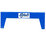 Sydell goat and sheep anti-backup shield for chute
