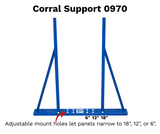 Corral Support 0970