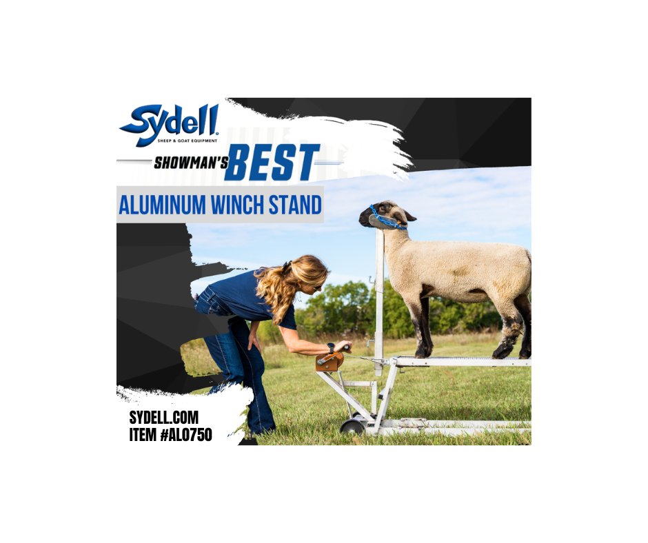 Winch Blocking Stand - up to 19 | Sheep & Goat Show Equipment
