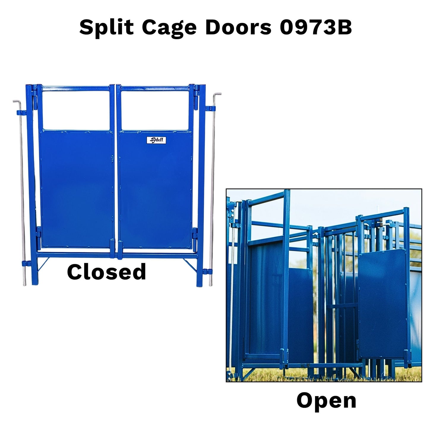 Split Doors Panel for Sheep & Goats | Sydell #0973B