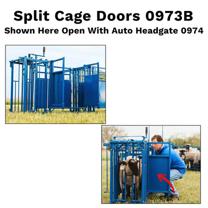 Split Doors Panel for Sheep & Goats | Sydell #0973B